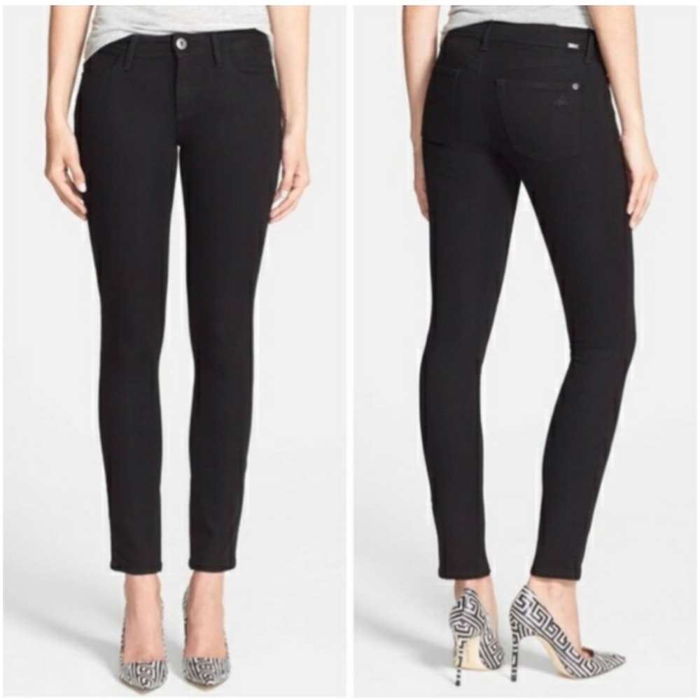 *DL1961* Black Florence Instasculpt Riker Skinny Jeans Size 29